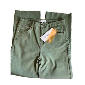 Risen Los Angeles Olive Green Jeans Size‎ 13/31 Style RDP5507